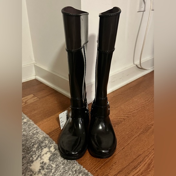 Michael Kors Rain Boot Fulton Harness Tall - Picture 2 of 4